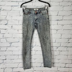 Acne Kex Skinny Jeans in Black Snow